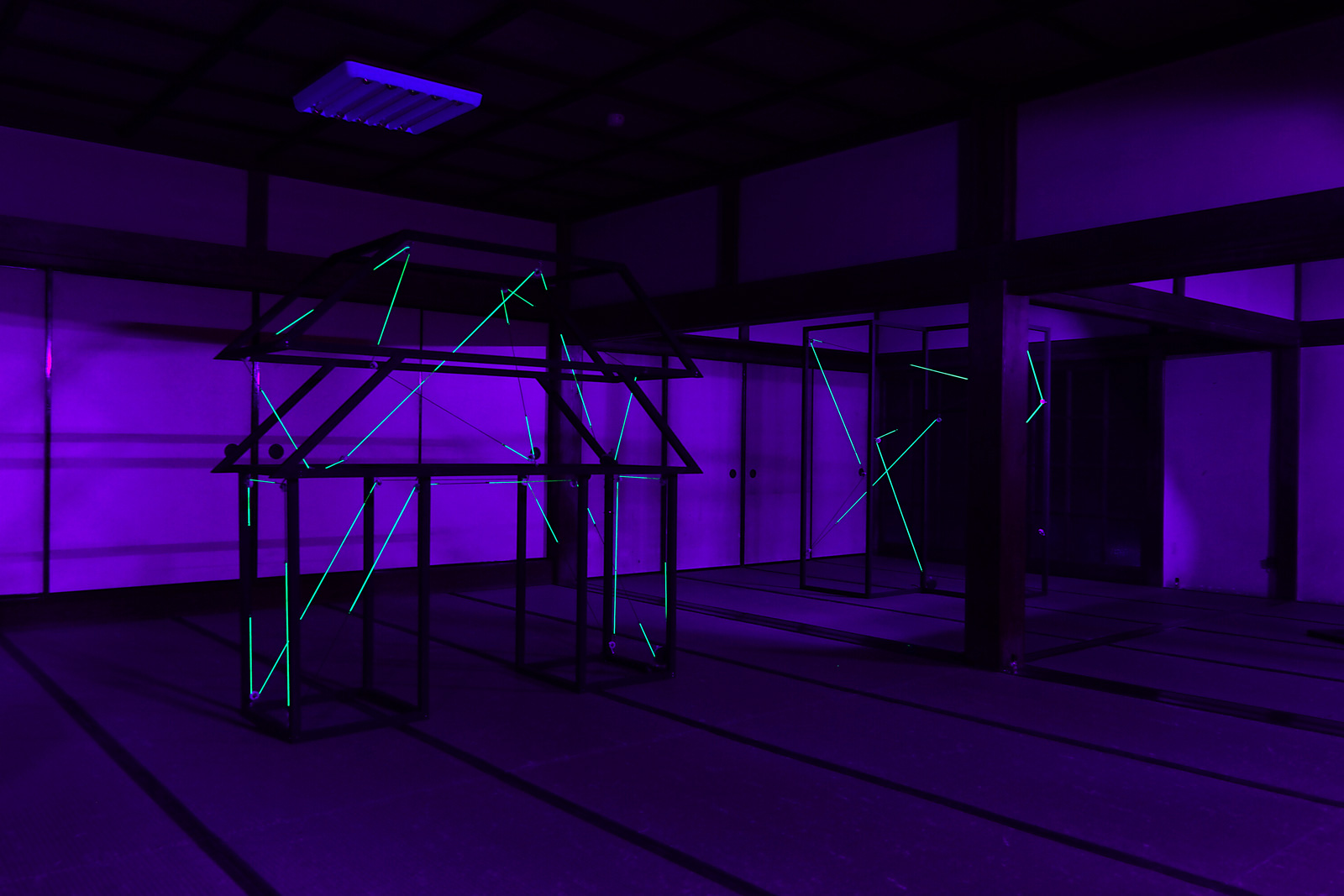 法華寺のための空間ドローイング