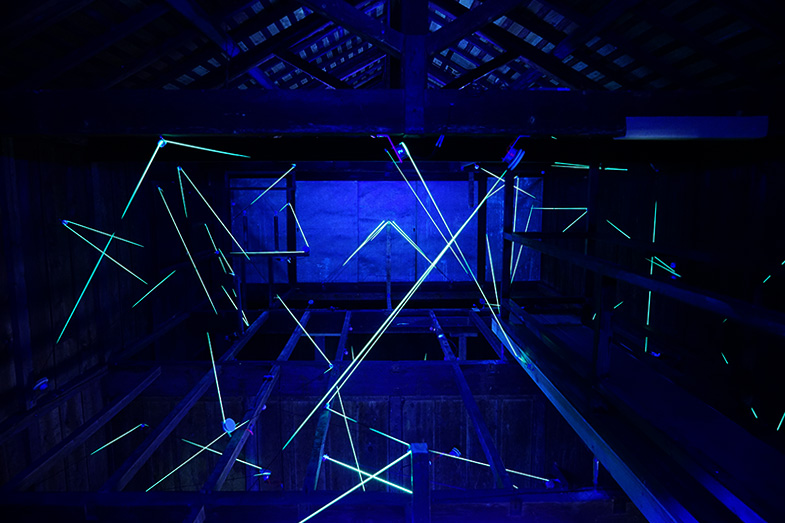 機械ゴーストの空間ドローイング