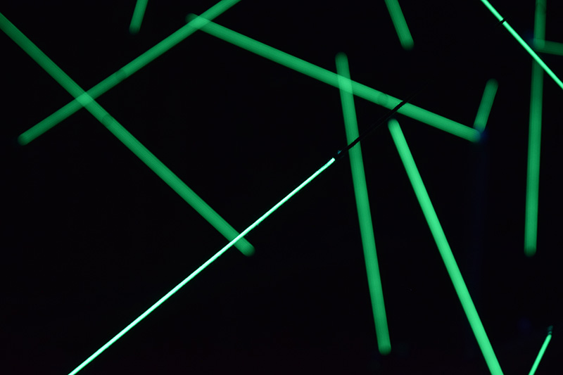 機械ゴーストの空間ドローイング