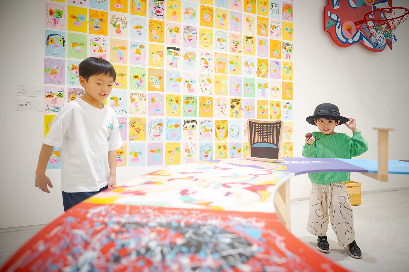 まるごとTADこども美術館+原倫太郎+原游《アートリバー双六》