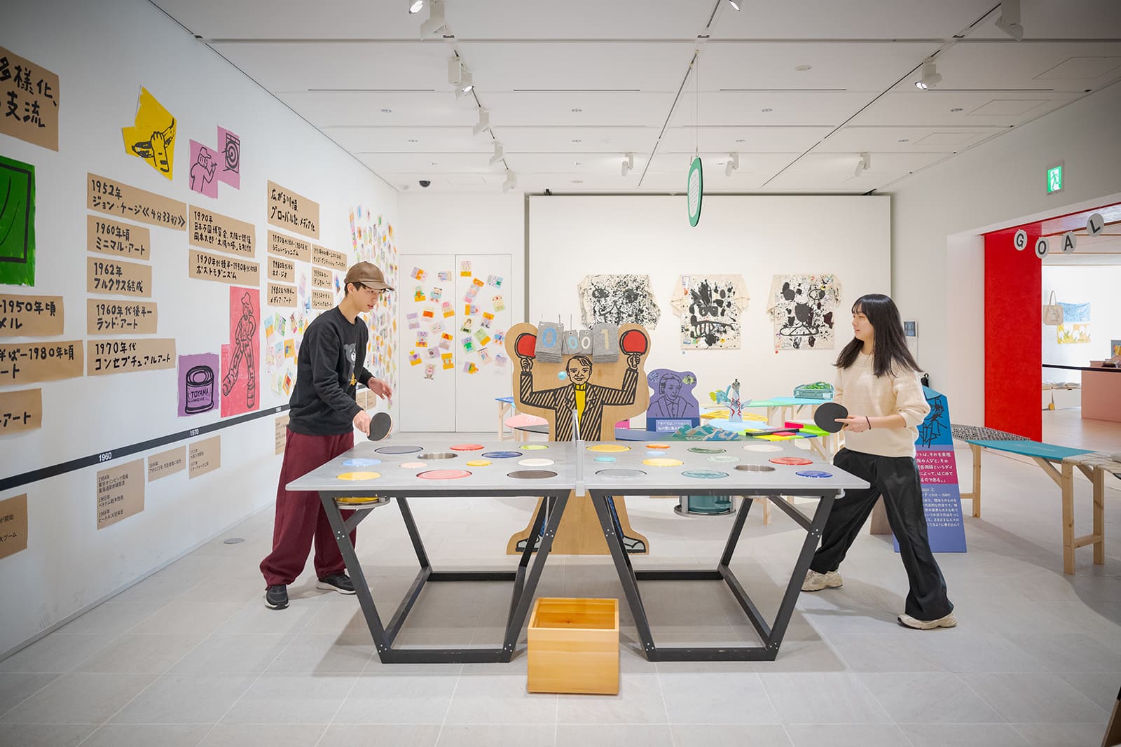 まるごとTADこども美術館+原倫太郎+原游《アートリバー双六》