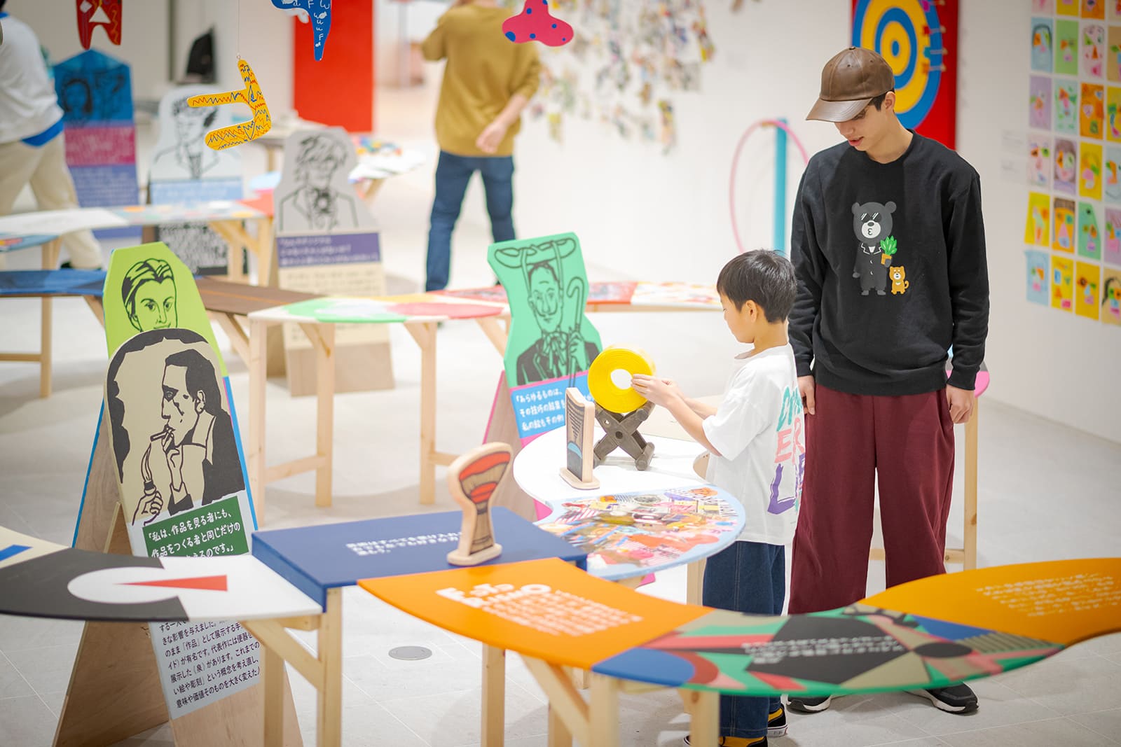 まるごとTADこども美術館+原倫太郎+原游《アートリバー双六》