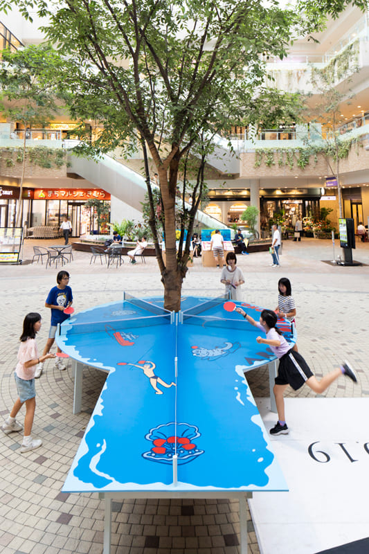 アーケード卓球