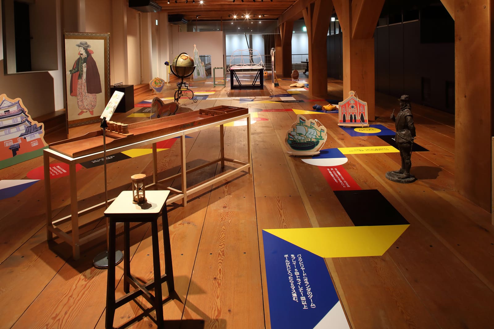 原倫太郎と原游による体験型アート双六《平戸双六》