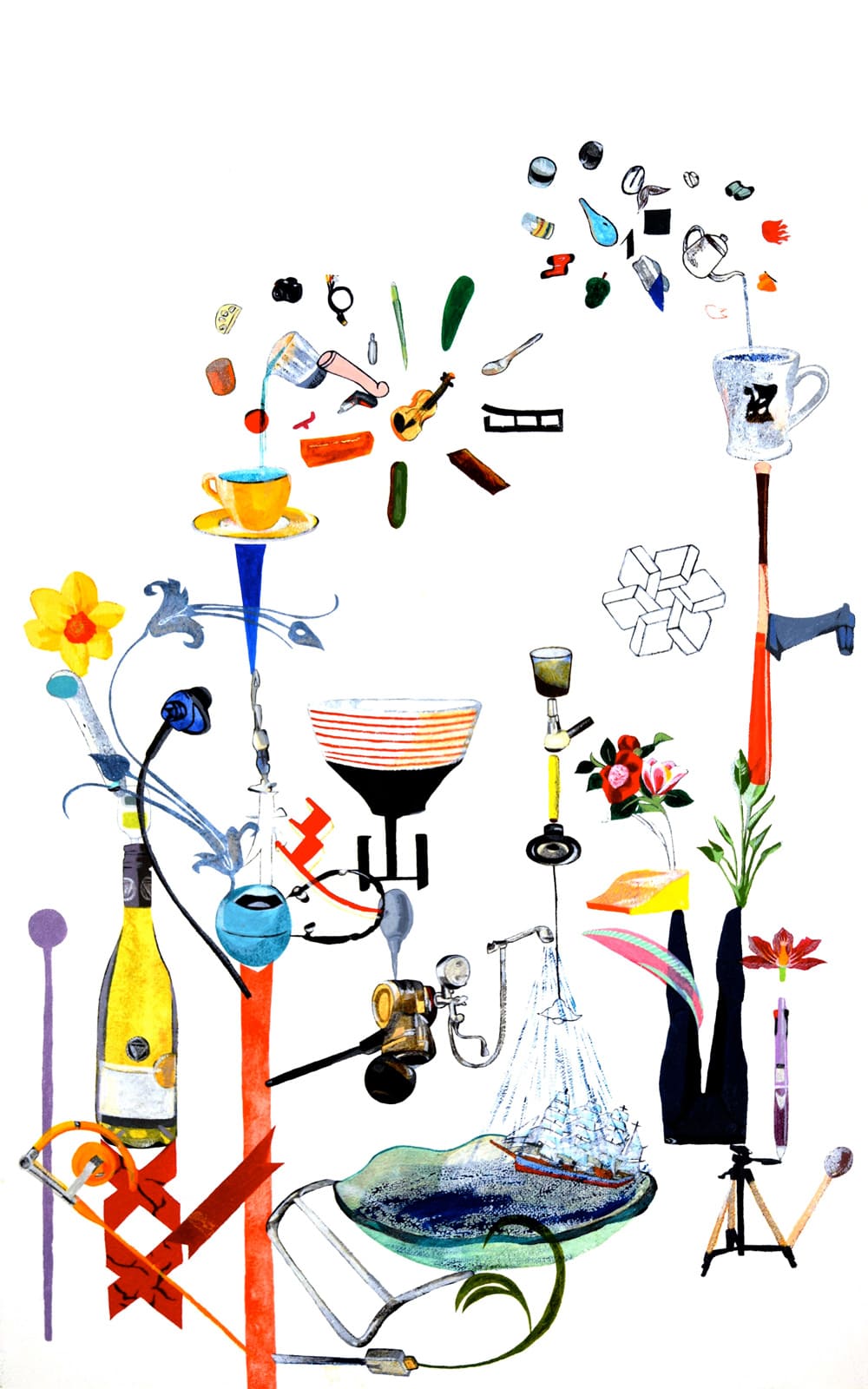 水のアクション